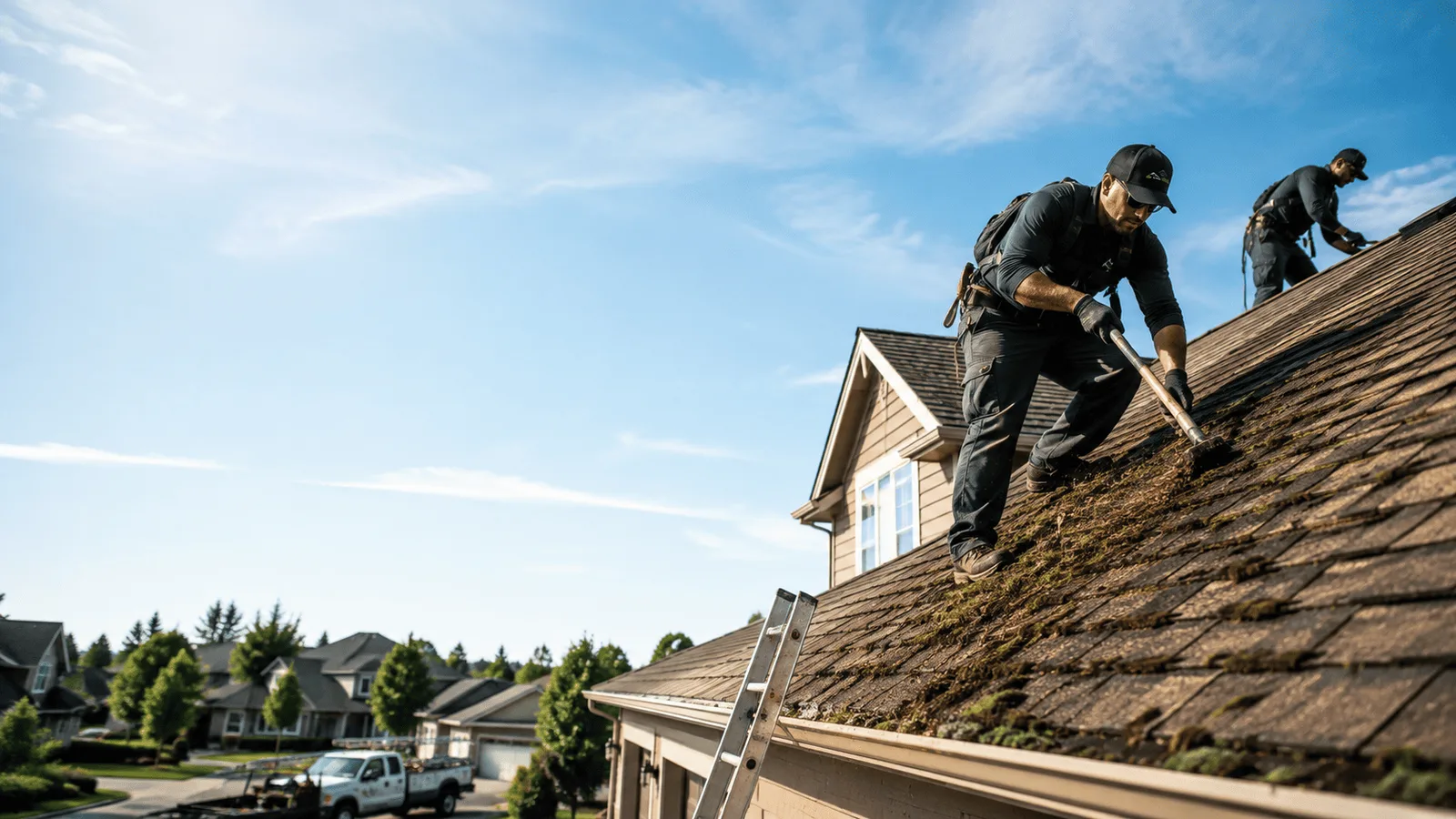 Roof Moss Removal in Edgewood, TX near me